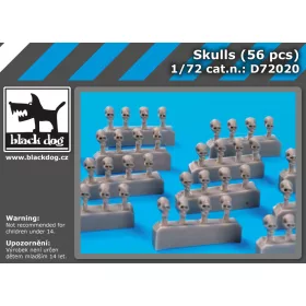 Black Dog D72020 Skulls dioráma makett kiegészítő (1/72)