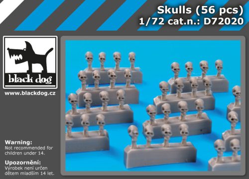 Black Dog D72020 Skulls dioráma makett kiegészítő (1/72)