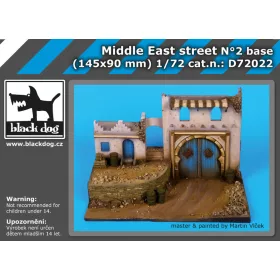   Black Dog D72022 Middle east street N°2 dioráma makett kiegészítő (1/72)