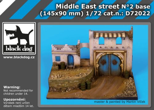 Black Dog D72022 Middle east street N°2 dioráma makett kiegészítő (1/72)