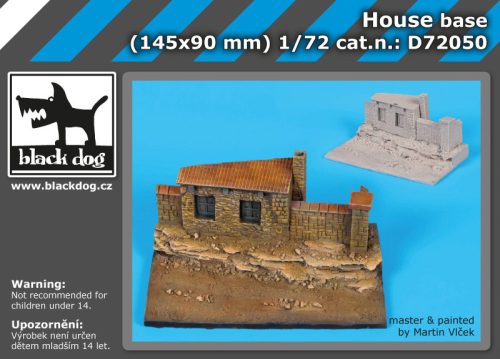 Black Dog D72050 House base dioráma makett kiegészítő (1/72)