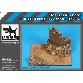   Black Dog D72061 Desert ruin base dioráma makett kiegészítő (1/72)