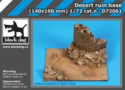 Black Dog D72061 Desert ruin base dioráma makett kiegészítő (1/72)