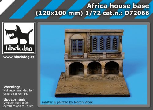 Black Dog D72066 Africa house base dioráma makett kiegészítő (1/72)