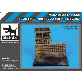   Black Dog D72067 Middle east base dioráma makett kiegészítő (1/72)