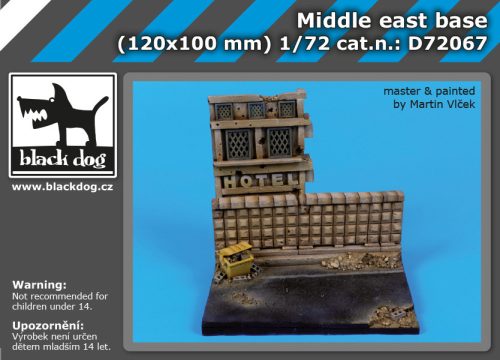 Black Dog D72067 Middle east base dioráma makett kiegészítő (1/72)