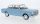 BoS-Models 404 Ford Taunus 12M (P4) Limousine 1965, kék/fehér (1:18)