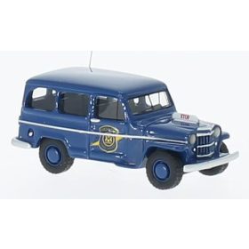   BoS-Models 87012 Jeep Willys Station Wagon 1954, Michigan State Police (H0)