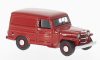 BoS-Models 87013 Jeep Willys Panel Van 1954, piros (H0)