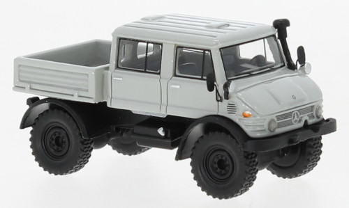 BoS-Models 87318 Unimog U416 DoKa 1977, szürke (H0)