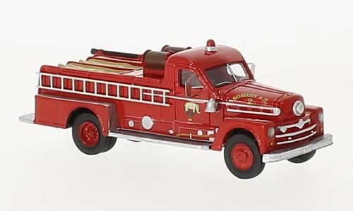 BoS-Models 87505 Seagrave 750 Fire Engine 1958, piros (H0)