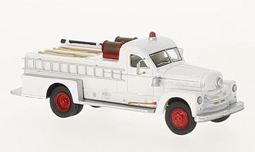 BoS-Models 87506 Seagrave 750 Fire Engine 1958, fehér (H0)