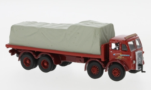 BoS-Models 87530 Atkinson 8 Wheel Truck 1950, piros (H0)