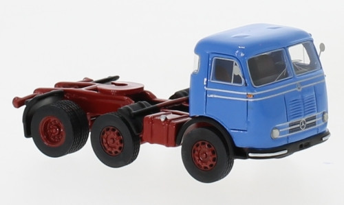 BoS-Models 87565 Mercedes-Benz LPS 333 nyergesvontató 1960, kék (H0)