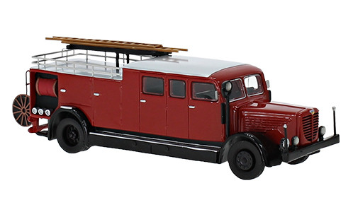 BoS-Models 87575 Büssing NAG 500 KS 25 tűzoltóautó 1955, Feuerwehr (H0)