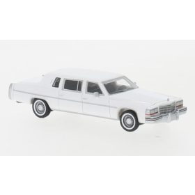   BoS-Models 87661 Cadillac Fleetwood Formal Limousine 1980, fehér (H0)