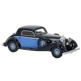   BoS-Models 87666 Mercedes-Benz 540 K Sportcoupé 1936, sötétkék-világoskék (H0)
