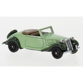   BoS-Models 87730 Citroen Traction Avant Cabriolet 1936, világoszöld-sötétzöld (H0)