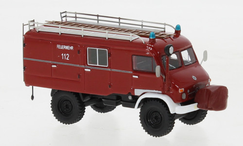 BoS-Models 87787 Unimog 404 S LF8 tűzoltóautó 1962, Feuerwehr (H0)