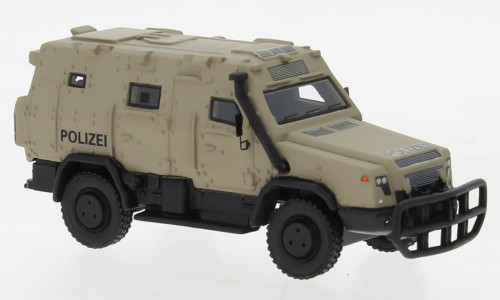 BoS-Models 87802 Rheinmetall Defence Survivor R 2018, Polizei Nordrhein-Westfalen (H0)