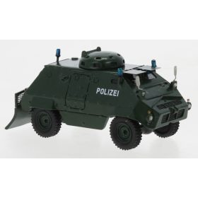   BoS-Models 87833 Thyssen UR-416 sötétzöld, 1975, Polizei (D) - tolólappal (H0)