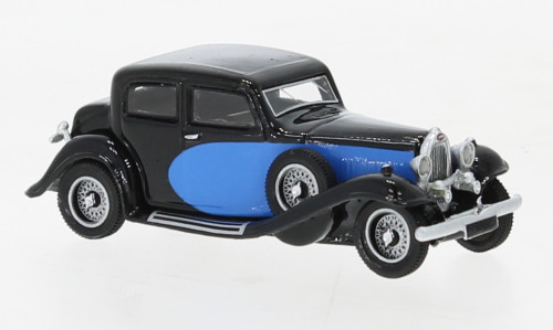 BoS-Models 87835 Bugatti Typ 57 Galibier 1934, kék-fekete (H0)