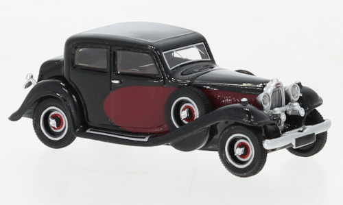 BoS-Models 87836 Bugatti Typ 57 Galibier 1934, piros-fekete (H0)