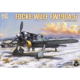   Border Model BF003 Focke-Wulf Fw190A-6 w/WGr.21 And Full Engine And Weapon Interior 1/35 repülőgép makett