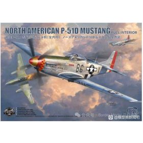   Border Model BF015 North American P-51D Mustang 1/35 repülőgép makett