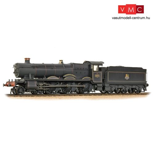Branchline 32-002A GWR 49XX 'Hall' 4971 'Stanway Hall' BR Lined Black (Early Emblem) - Weathered