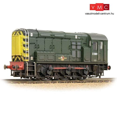Branchline 32-116B Class 08 D3881 BR Green (Wasp Stripes) - Weathered