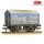 Branchline 33-179B 10T Covered Salt Wagon 'Shaka Salt' Blue - Weathered