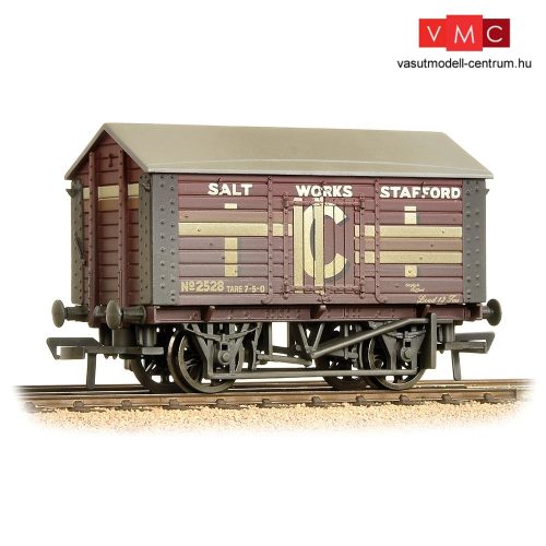 Branchline 33-186 10T Covered Salt Wagon 'ICI' Maroon - Weathered