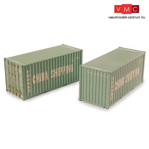 Branchline 36-125 20ft Containers 'China Shipping' (x2)