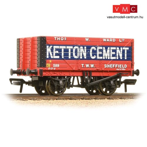 Branchline 37-134B 8 Plank Wagon End Door 'Ketton Cement' Red