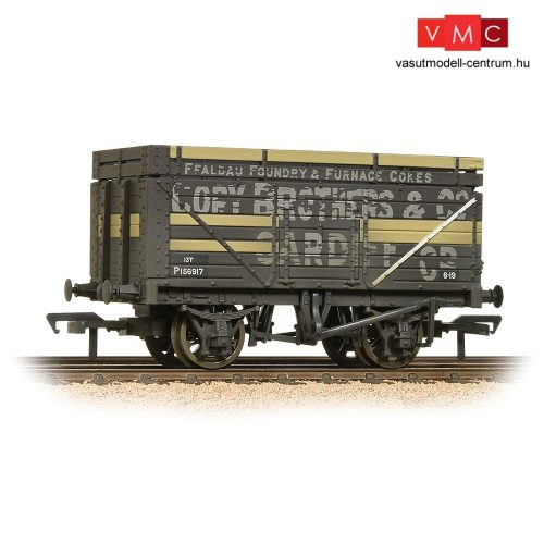 Branchline 37-185A 7 Plank Wagon Coke Rails BR P No. (Ex-Private Owner 'Cory Brothers') - Weathered