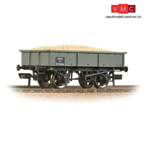 Branchline 37-354D BR 13T Steel Sand Tippler BR Grey (Early) - Includes Wagon Load