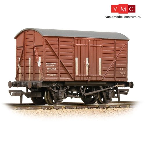 Branchline 37-902B GWR 12T Shock Van Planked Ends BR Bauxite (Early) - Weathered