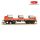 Branchline 38-352B BR BAA Steel Carrier Wagon BR Railfreight Red - Includes Wagon Load