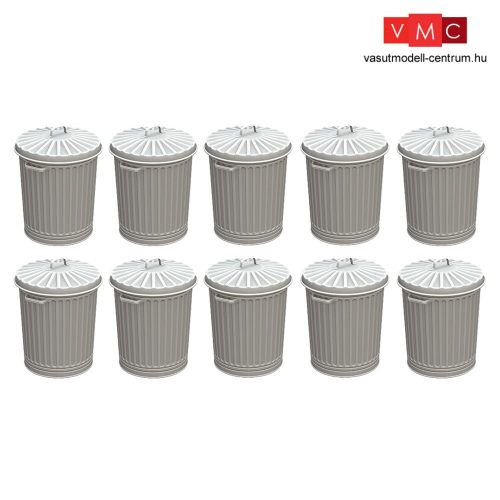 Branchline 44-522 Old Style Domestic Dustbins (x10)