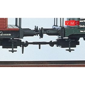   Brawa 2250 Merevkuplung (10 db), NEM szabvány szerinti befogatás (H0)