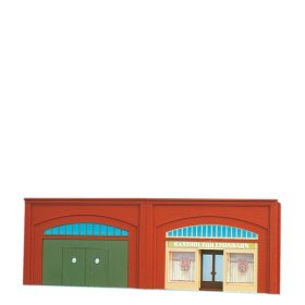 Brawa 2880 Árkádos támfal üzletekkel, 2 db (H0)