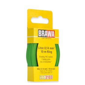Brawa 3103 Vezeték 10 m, 0,14 mm², zöld