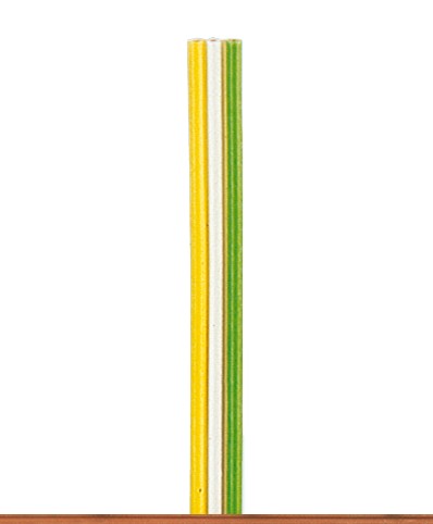 Brawa 3180 Vezeték, szalagkábel 5 m, 0,14 mm², sárga/fehér/zöld (Trix)
