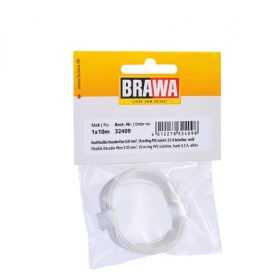 Brawa 32409 Vékony vezeték 0,05 mm², 10 m, fehér
