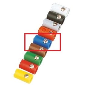 Brawa 3745 Banánhüvely 1,6 mm (Märklin), kék, 10 db