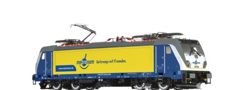 Brawa 43840 Villanymozdony BR 147 TRAXX3, Metronom (E6) (H0) - Sound