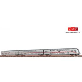 Brawa 44530 Emeletes személykocsi-készlet vezérlőkocsival, 3-részes Twindexx Vario IC2, DB