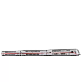   Brawa 44567 Emeletes személykocsi-készlet vezérlőkocsival, 3-részes Twindexx Vario IC2, DB-AG (E6) (H0) - AC / LED világítással