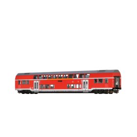   Brawa 44591 Emeletes motorvonat betétkocsi, Twindexx Vario, 1./2. osztály DB-AG (Nürnberg Hbf) (E6) (H0) - DCC / LED világítással